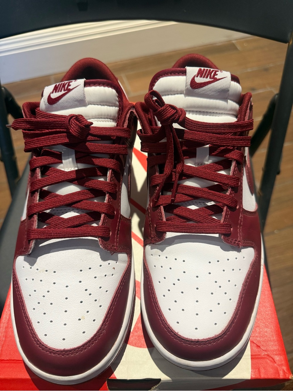 Nike Dunk Low Retro "Team Red"
